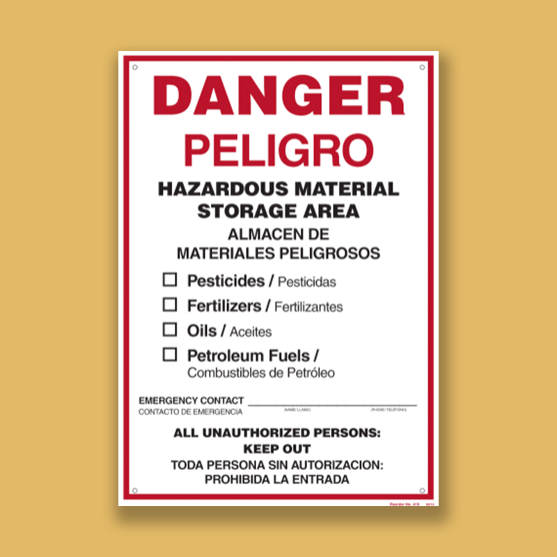Picture of Danger: Hazardous Materials