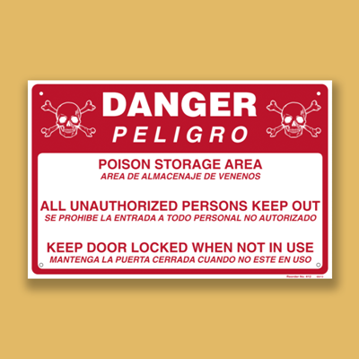 Picture of Poison Storage